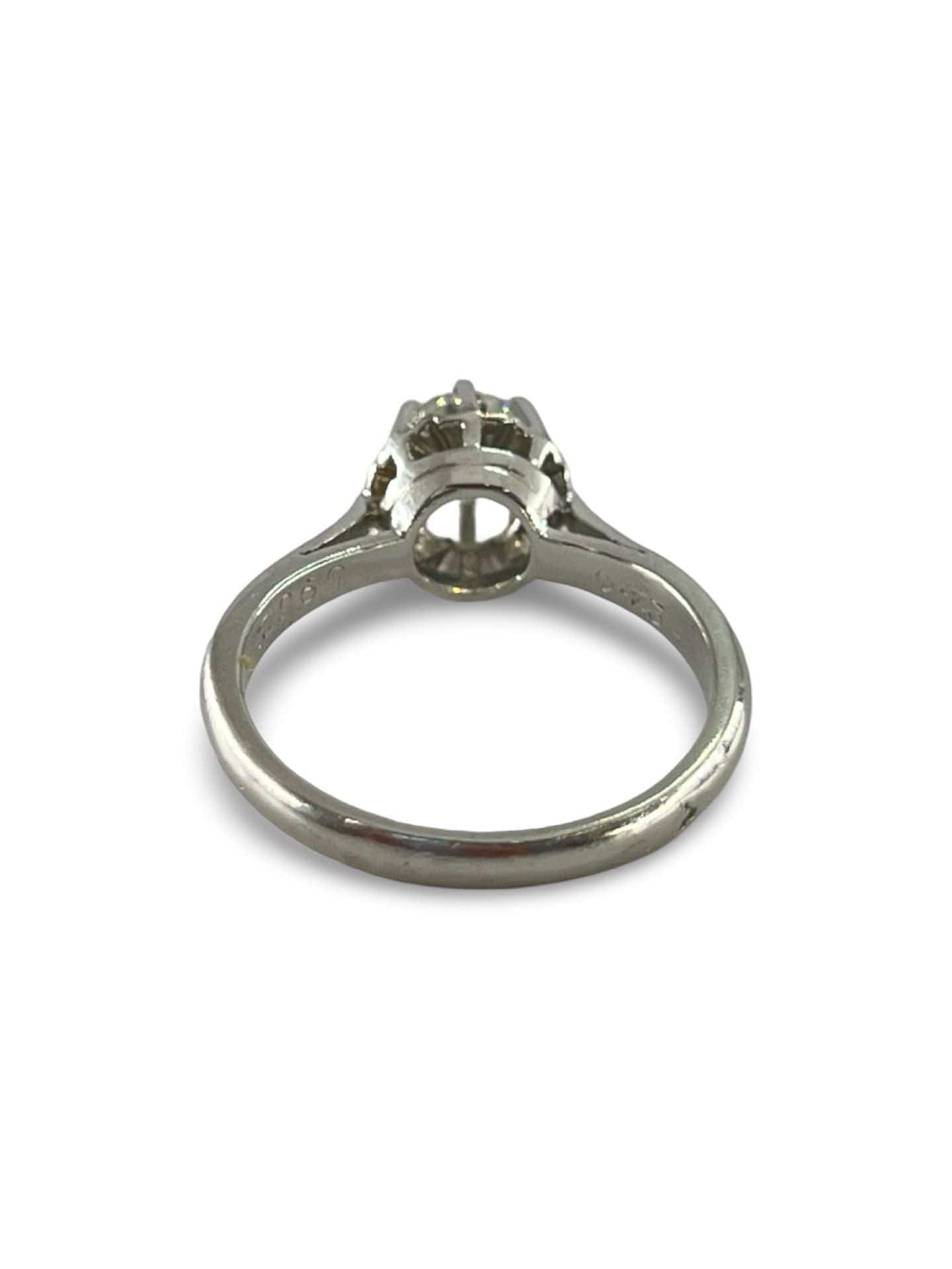 Gold and diamond solitaire ring 0.50 ct - Image 4