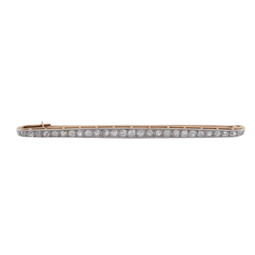 Diamond brooch