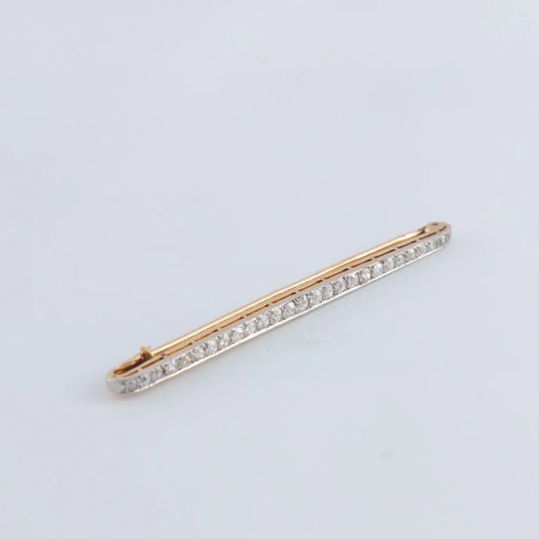 Diamond brooch - Image 2