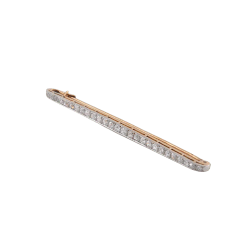 Diamond brooch - Image 8