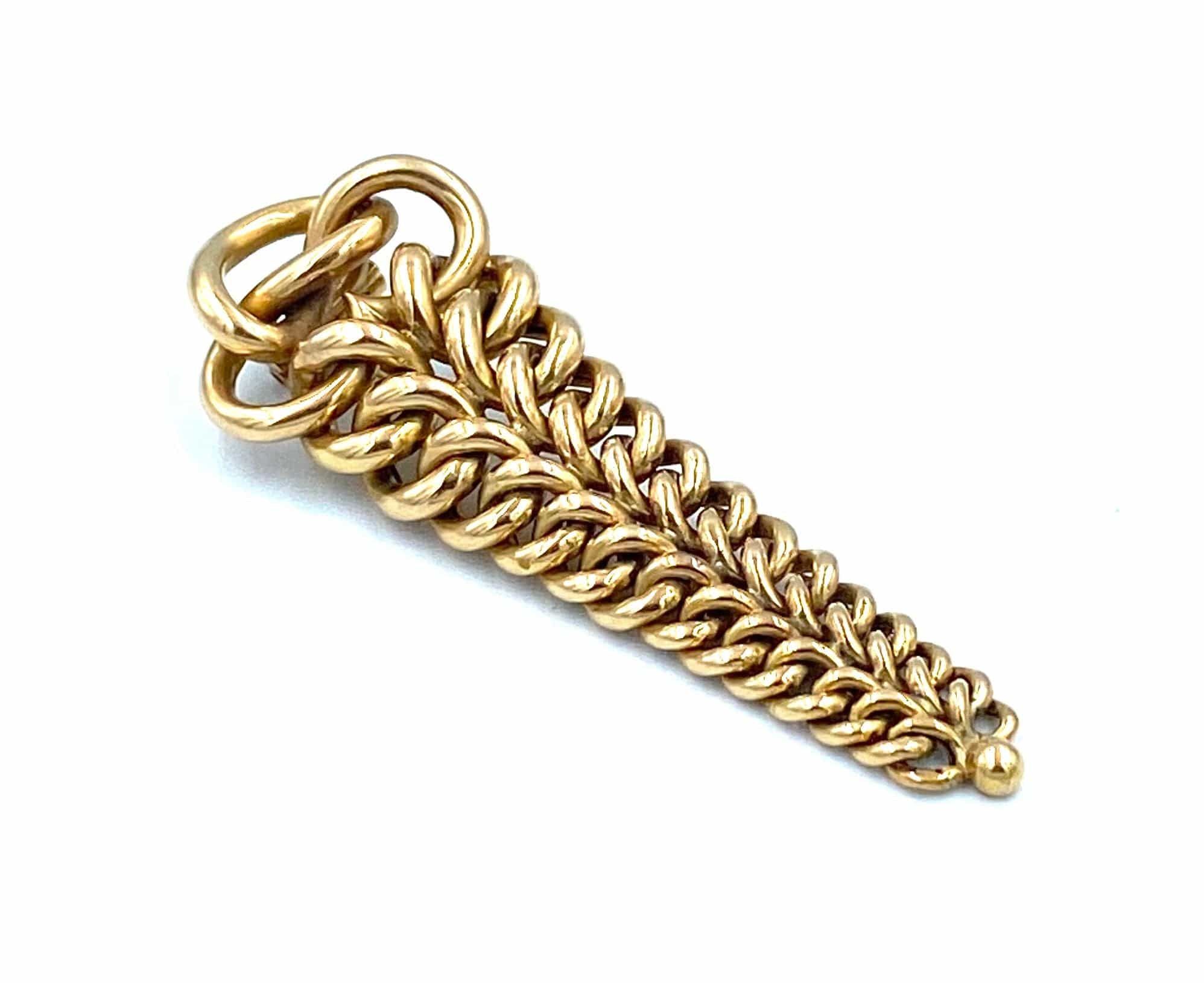 Brooch 1950 yellow gold - Image 4