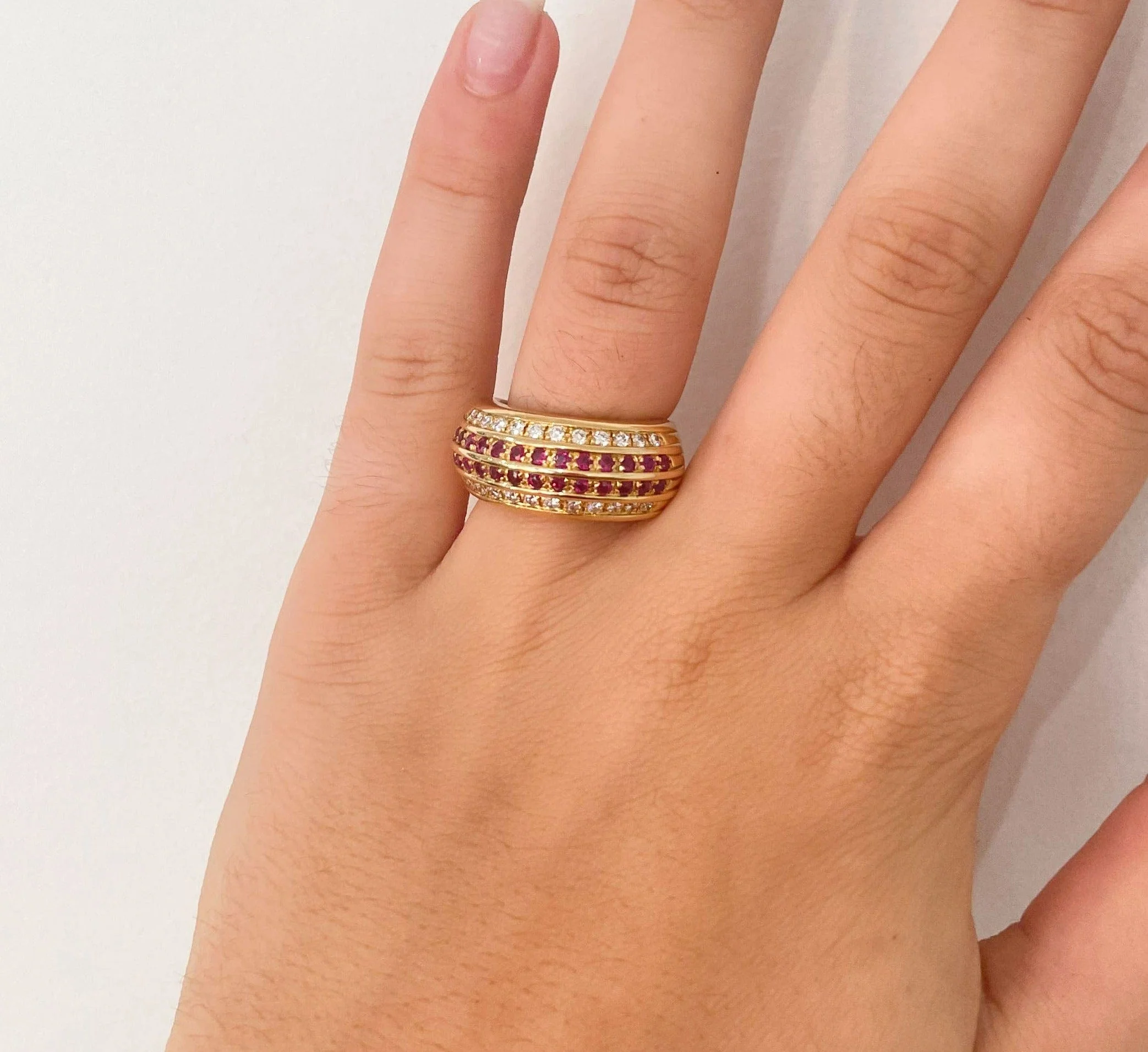 Ruby Ball Ring - Image 2
