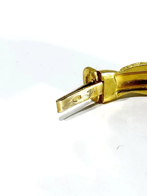 Yellow Gold Bangle Bracelet - Image 11