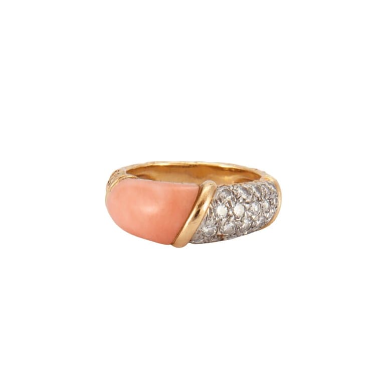 VAN CLEEF & ARPELS - Coral Diamond Ring