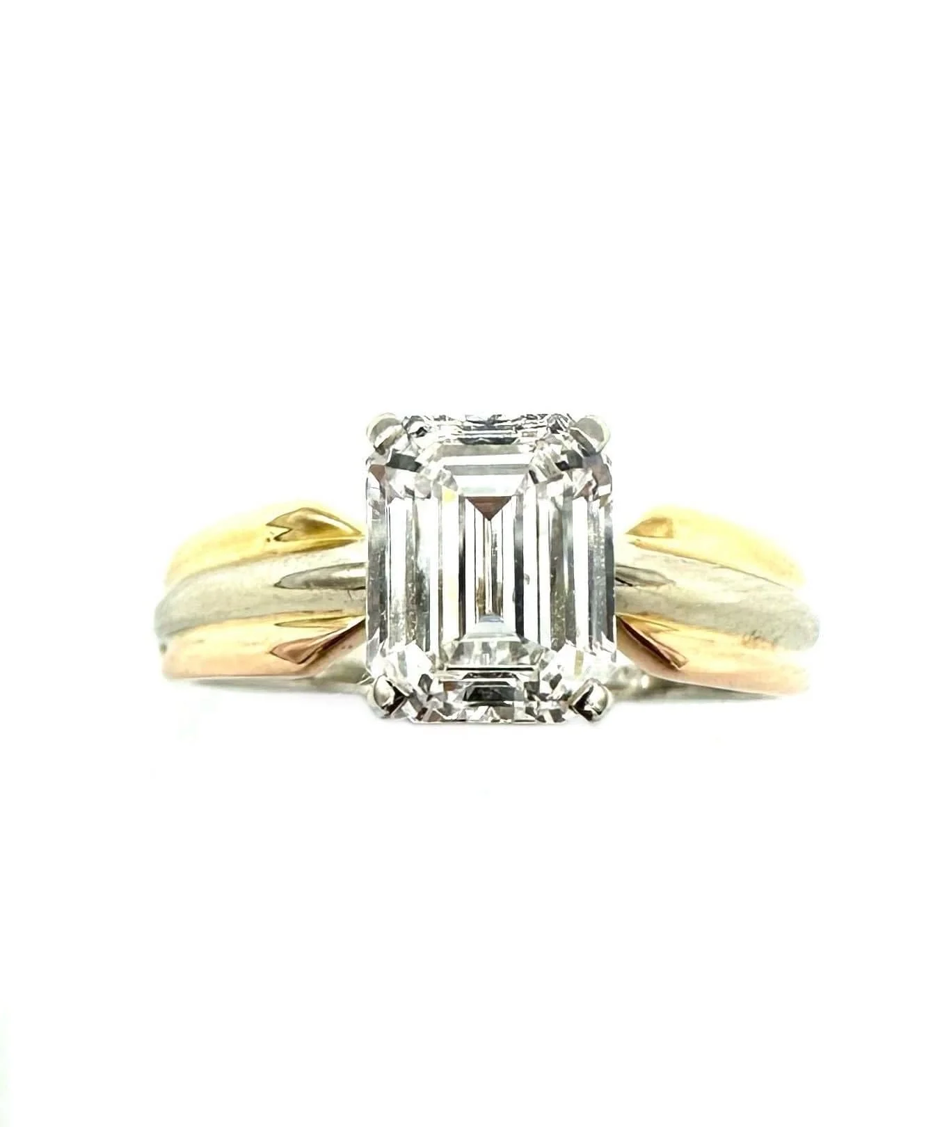 CARTIER. Diamond Solitaire Ring 2.15ct D VS2