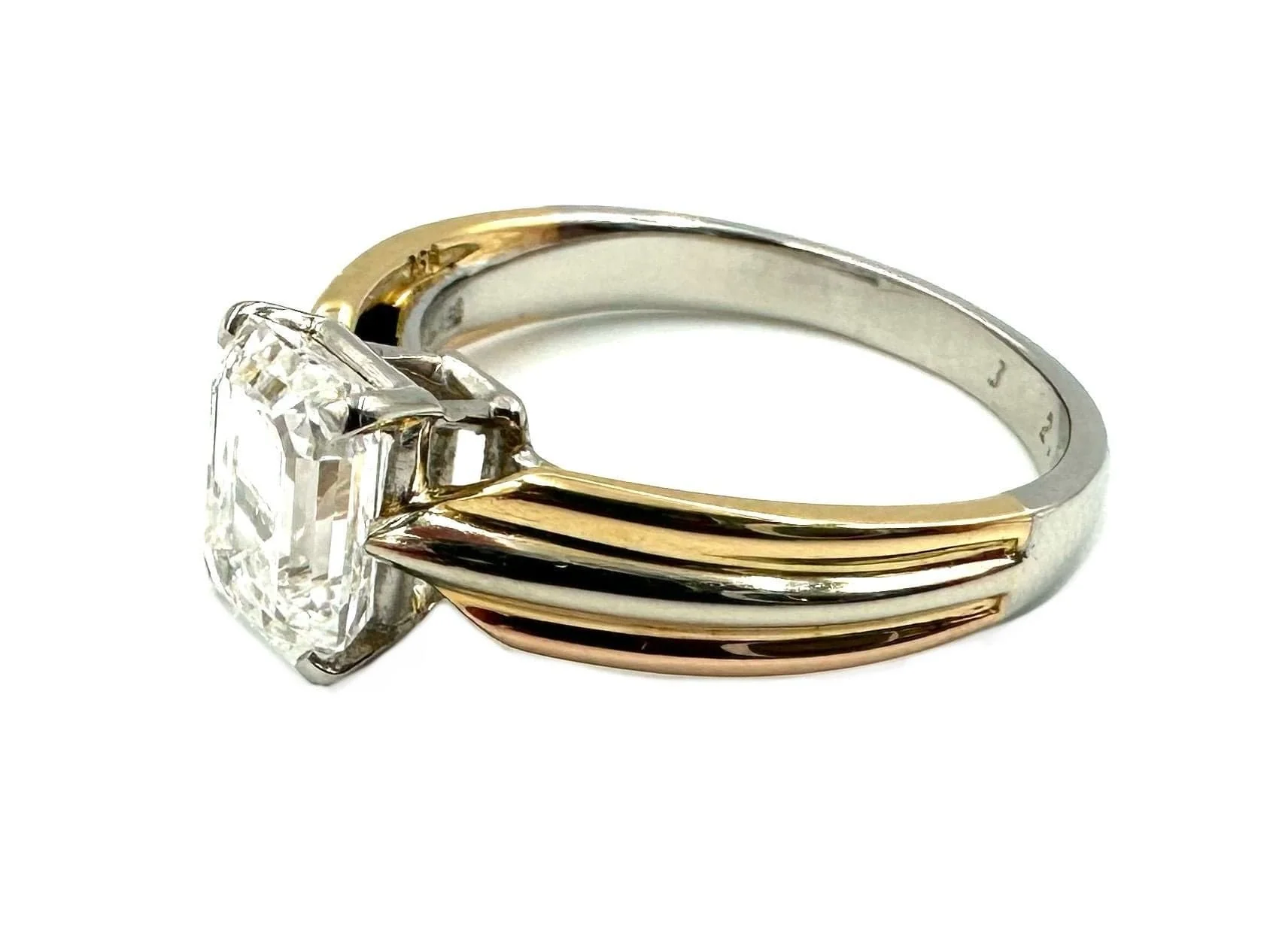 CARTIER. Diamond Solitaire Ring 2.15ct D VS2 - Image 8
