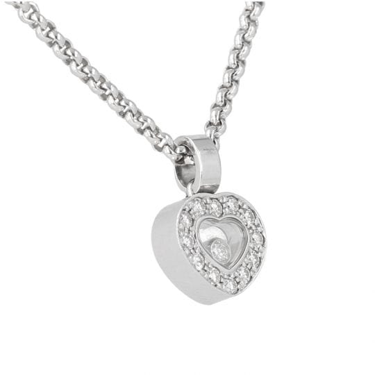 'Happy Diamond Heart' Necklace - Image 4
