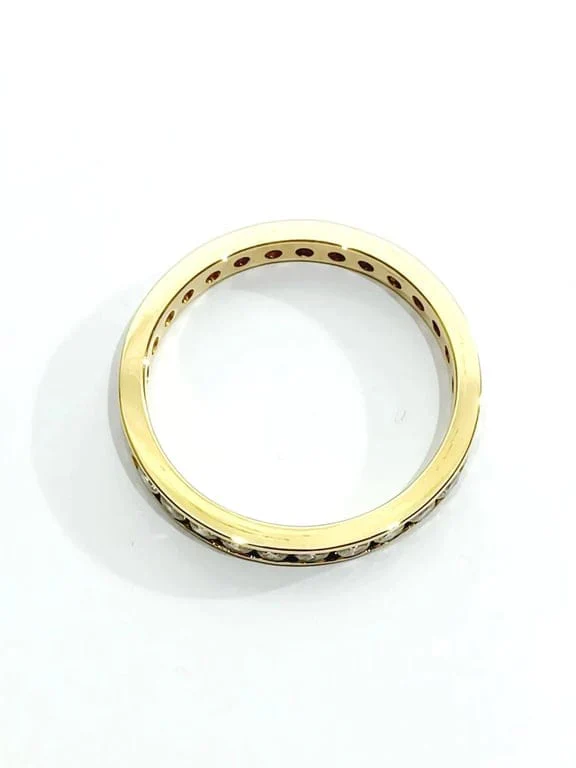 Wedding Ring Gold Diamonds - Image 15