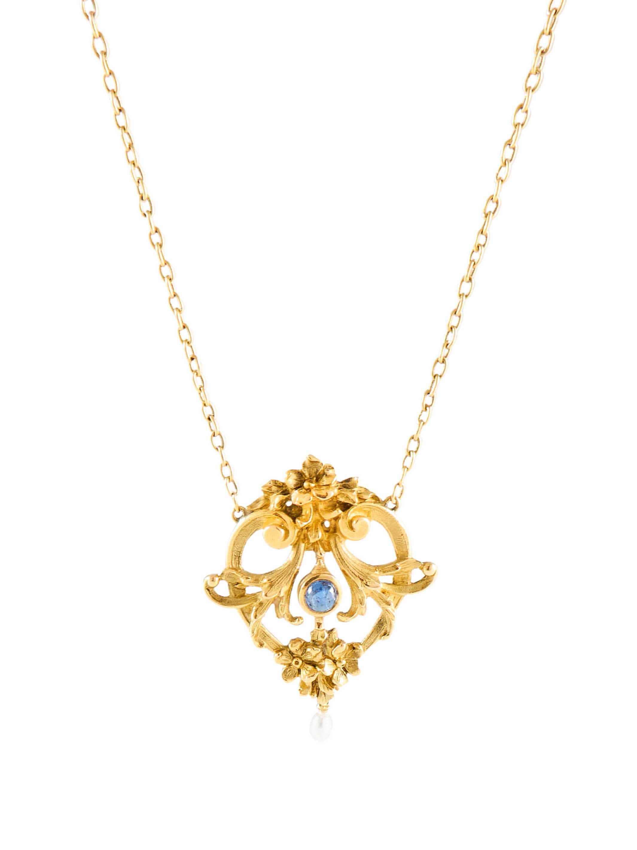 Art Nouveau necklace