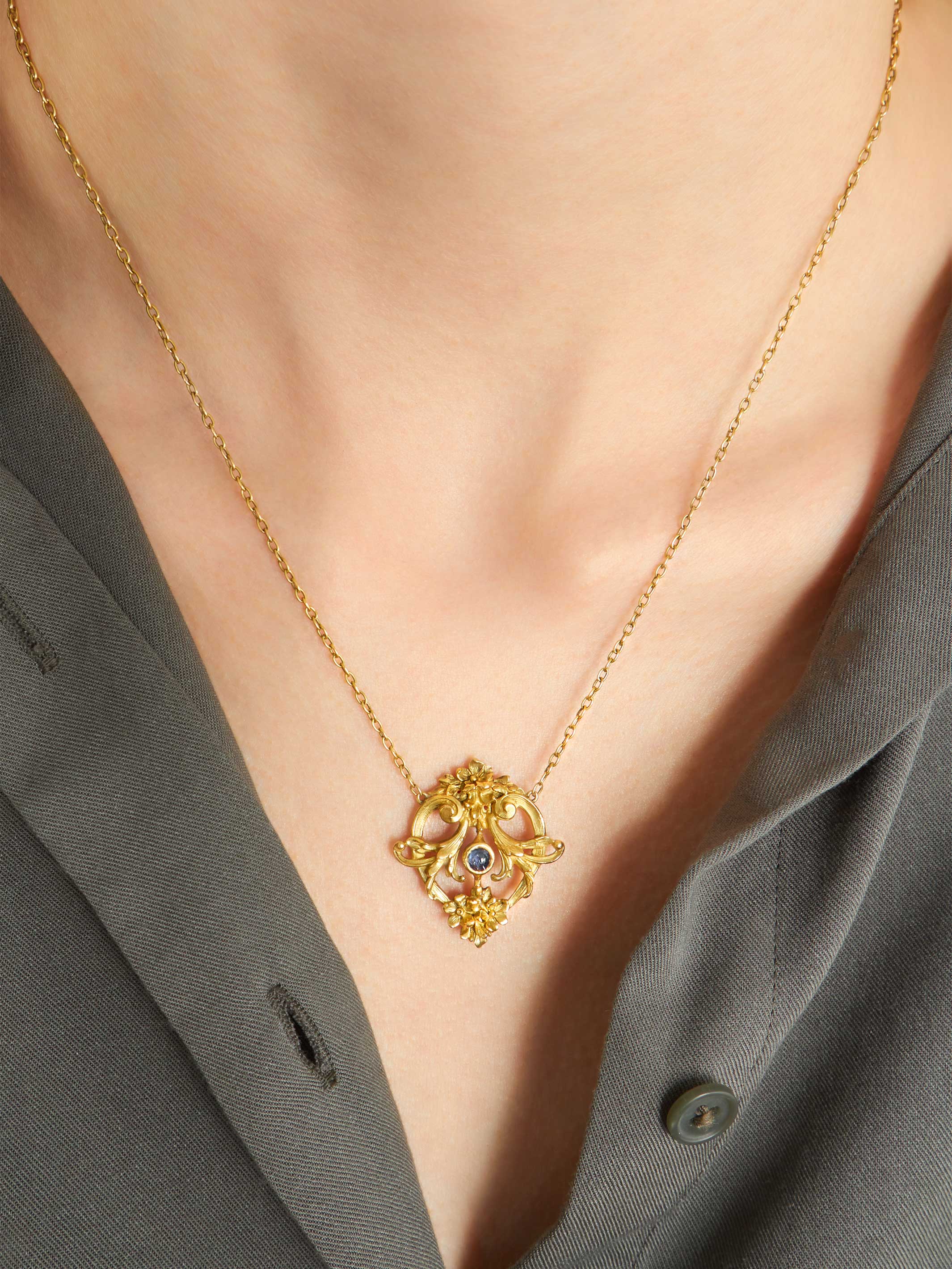 Art Nouveau necklace - Image 2