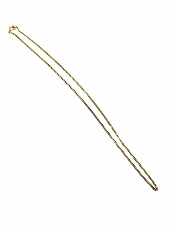 18K yellow gold chain 