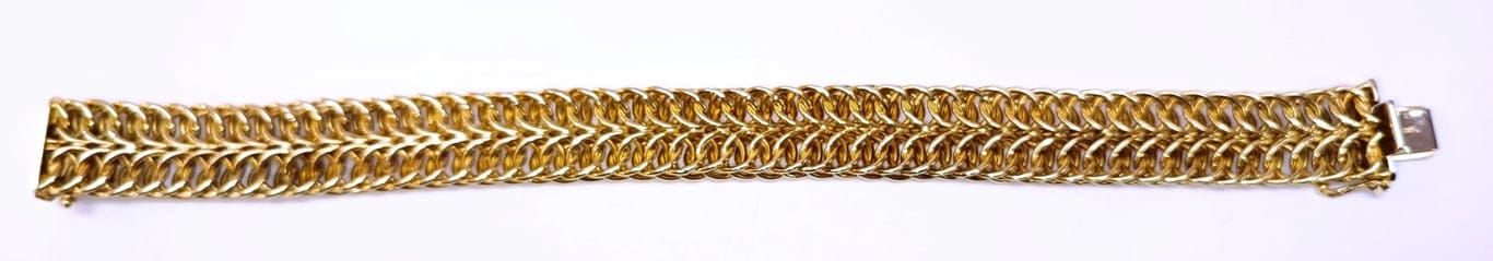 Yellow gold bracelet  - Image 4