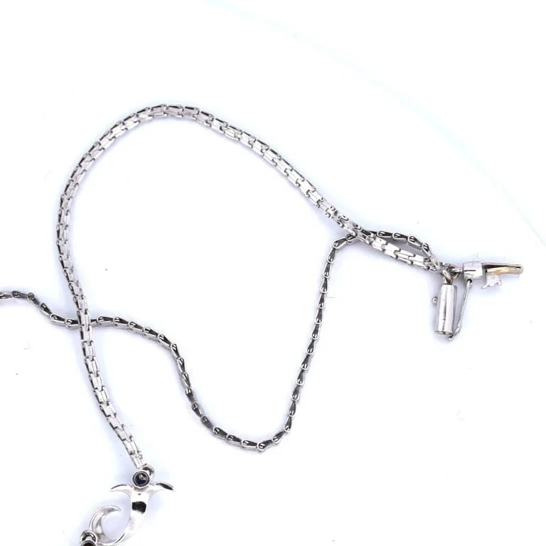 Collana vintage '60 pearl zaffiri - Image 6