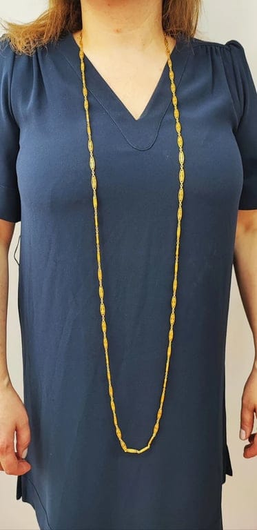 FILIGREE SAUTOIR NECKLACE 155cm - Image 2