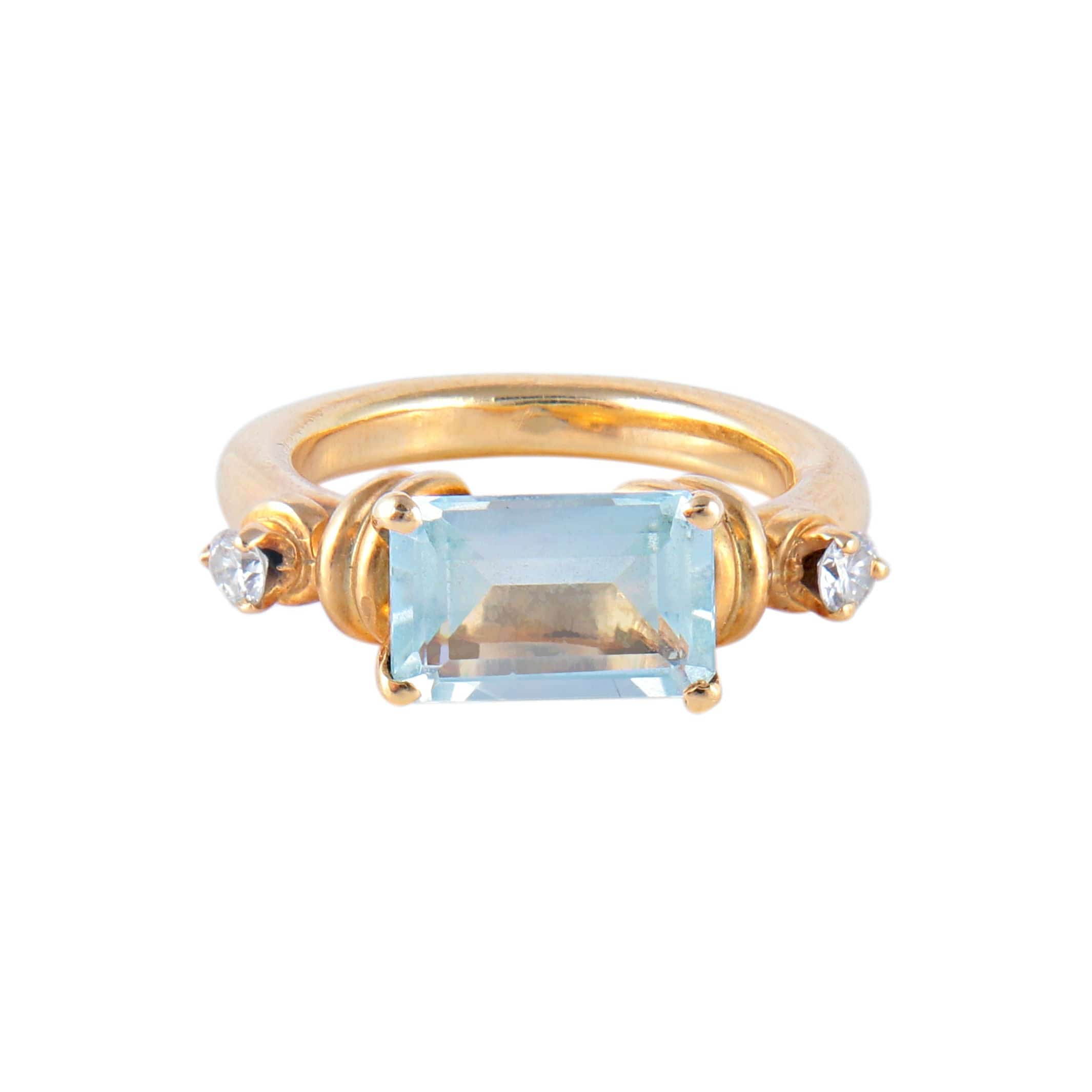 Aquamarine Ring