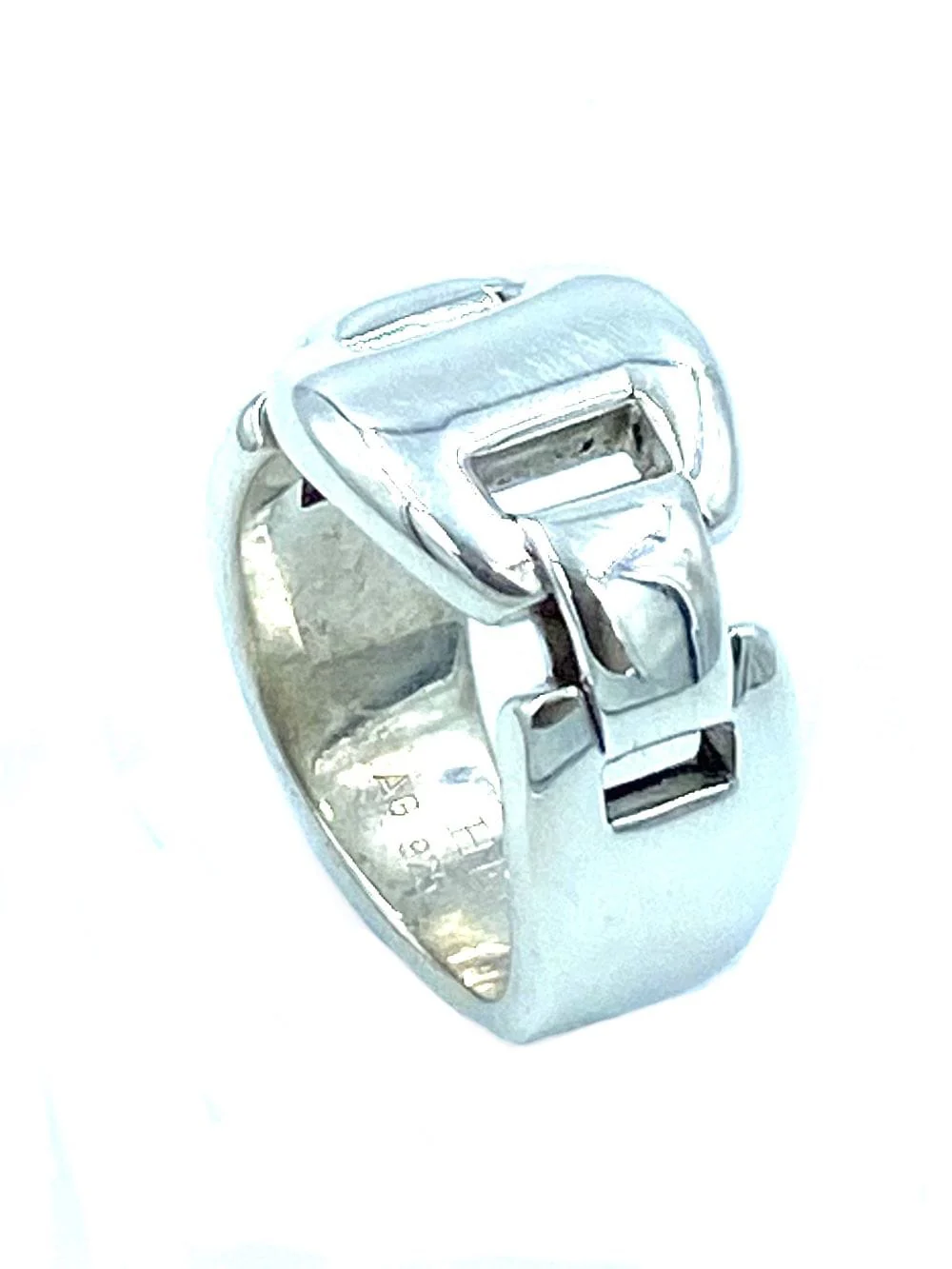 Hermès ring silver - Image 4