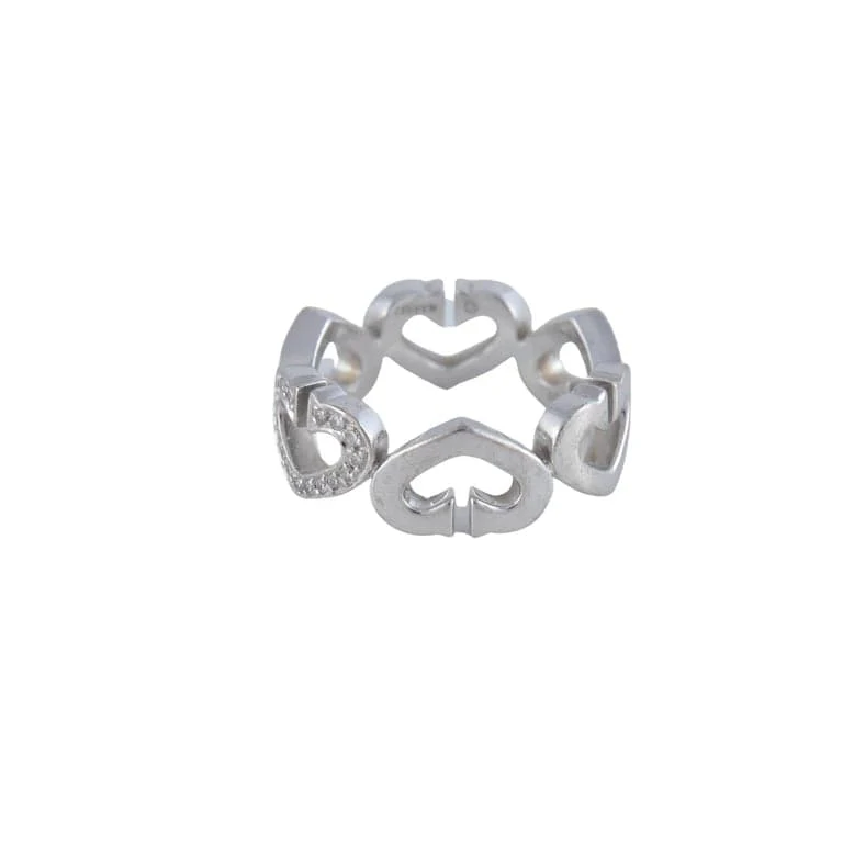 Cartier Diamond heart ring