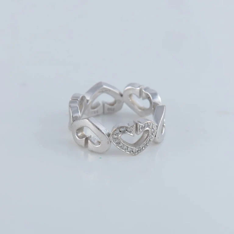 Cartier Diamond heart ring - Image 2