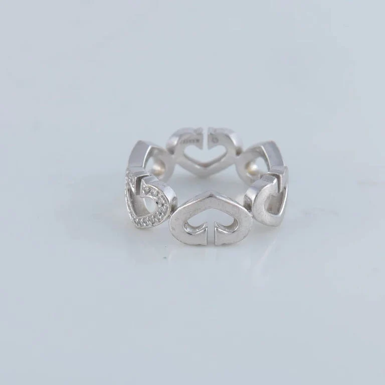 Cartier Diamond heart ring - Image 3