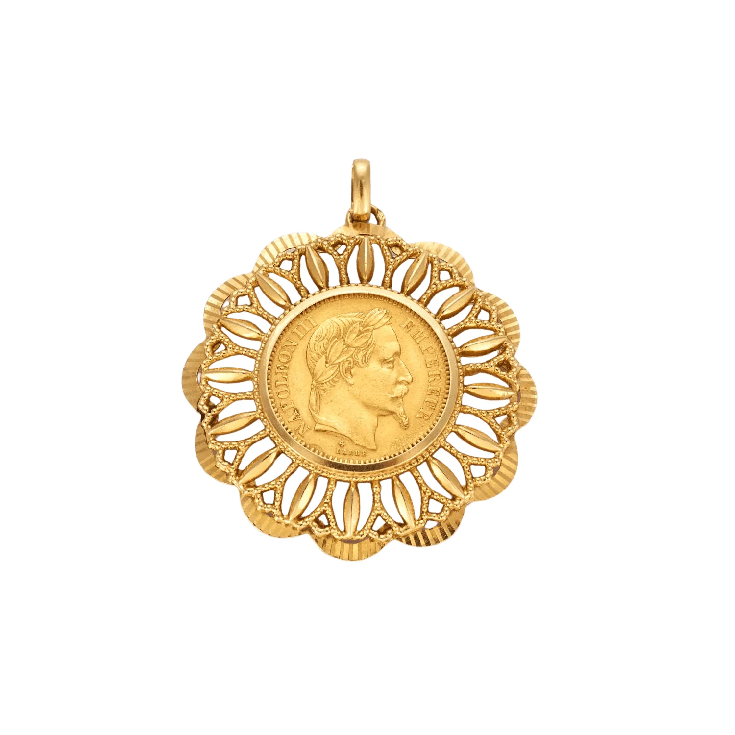 Coin holder pendant