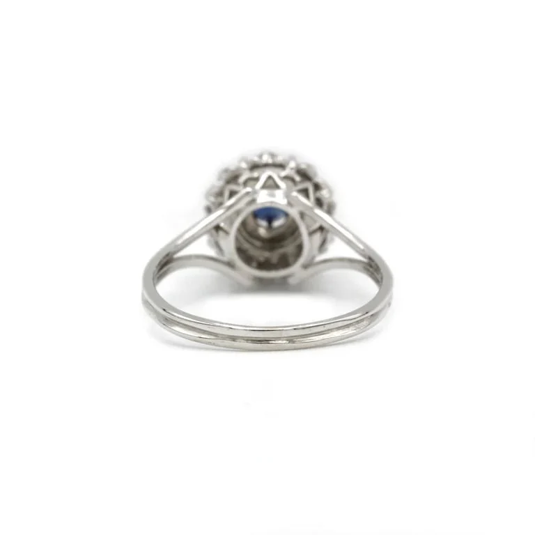 Diamond & Sapphire Ring - Image 3