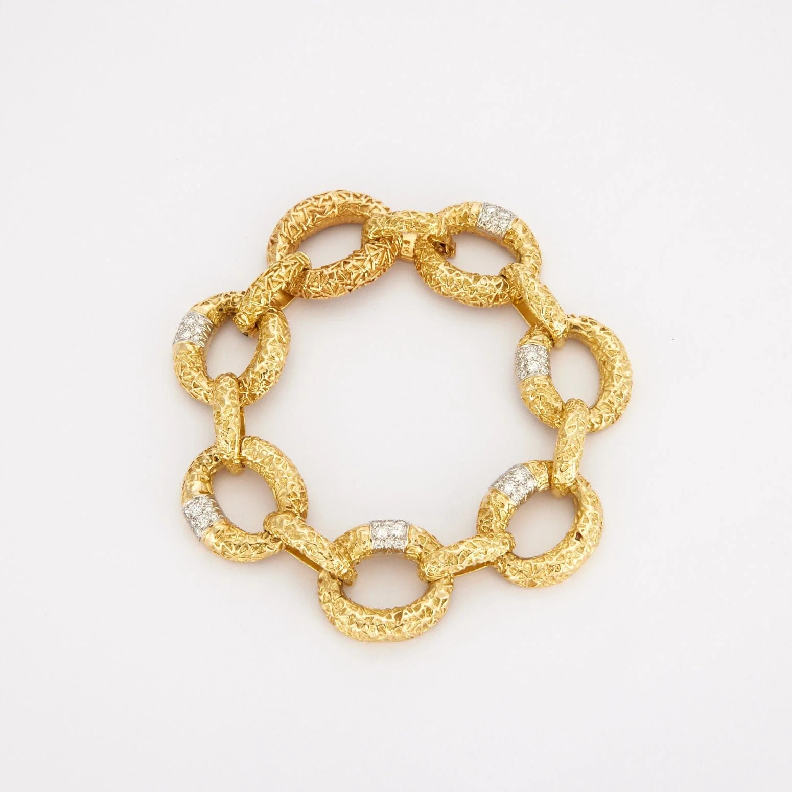 VAN CLEEF & ARPELS - Yellow Gold Diamond Bracelet - Image 5