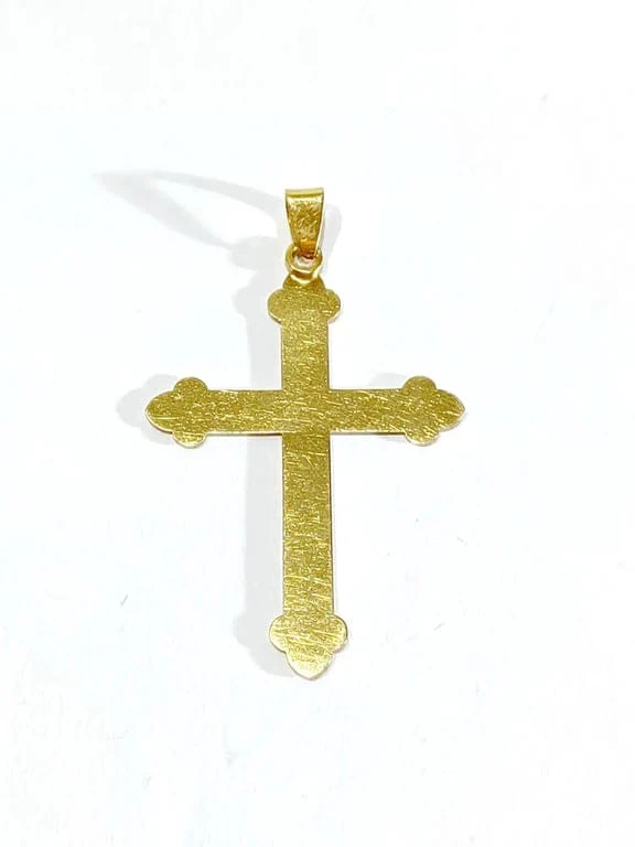 Rose gold cross pendant - Image 7