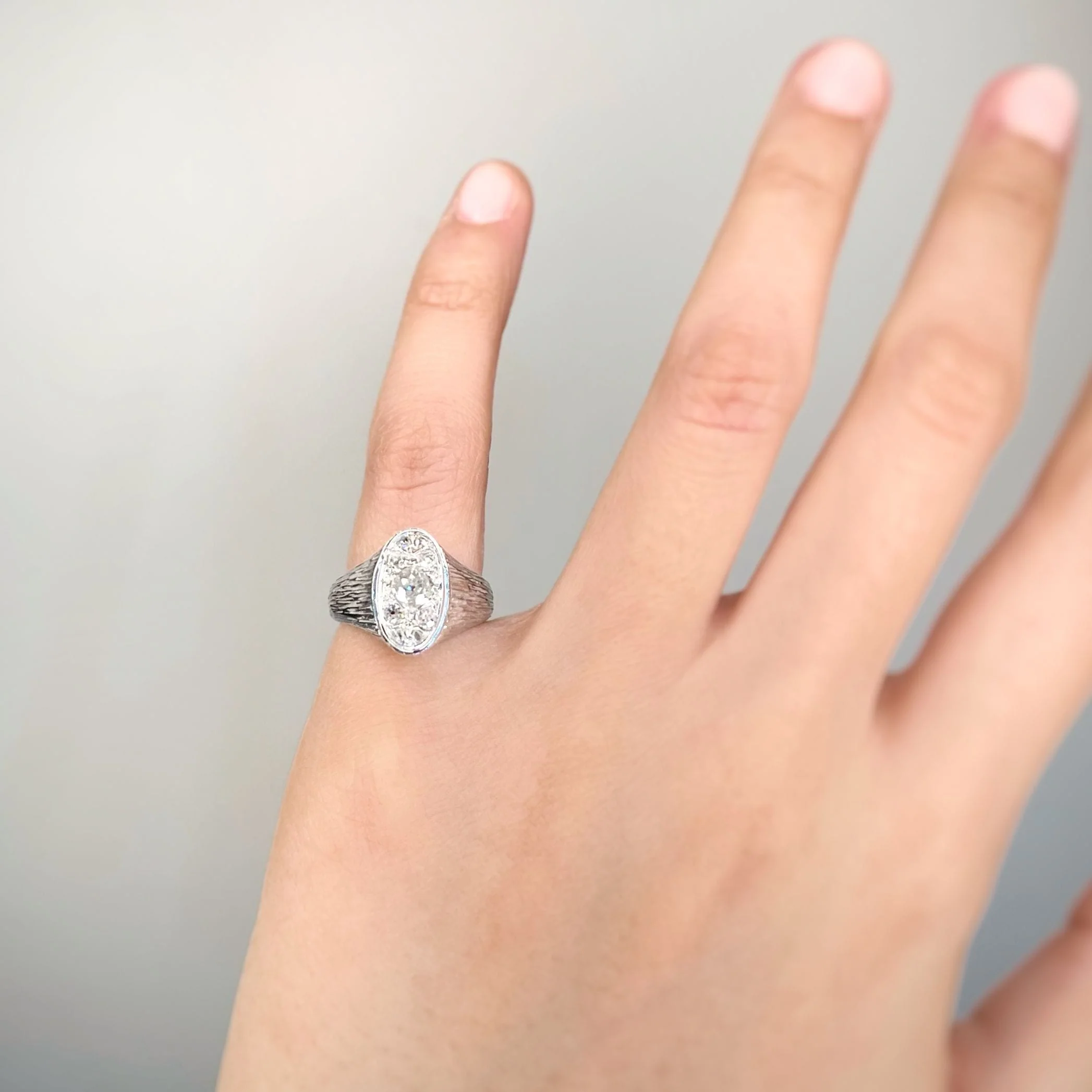 White gold diamond ring - Image 4