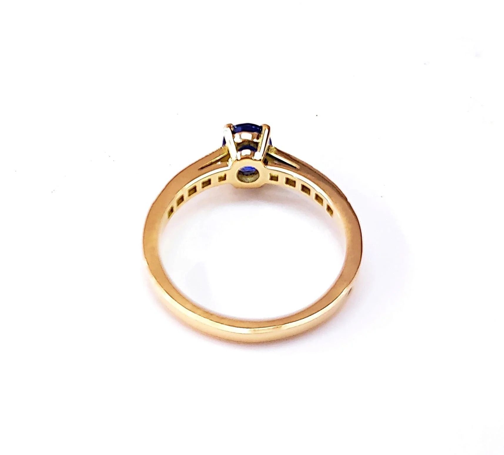 Sapphire and diamond ring - Image 4