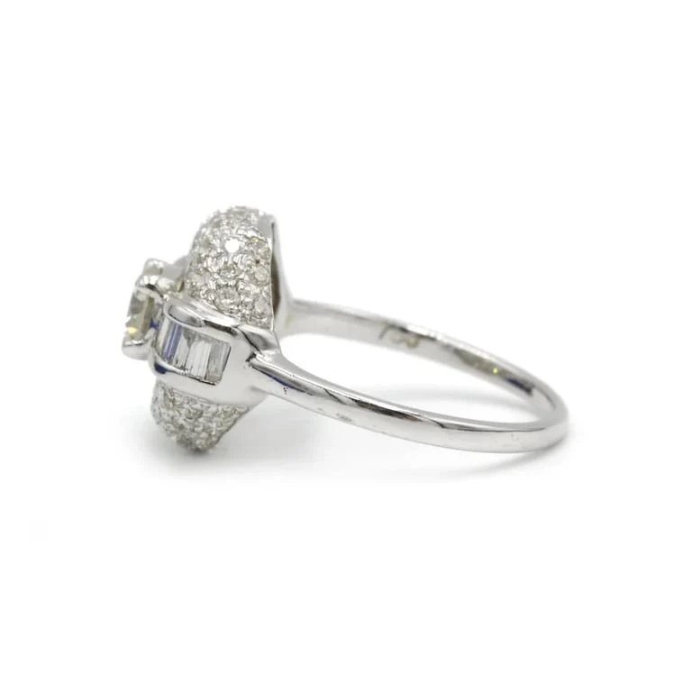 Ring - White gold and diamonds - Image 3