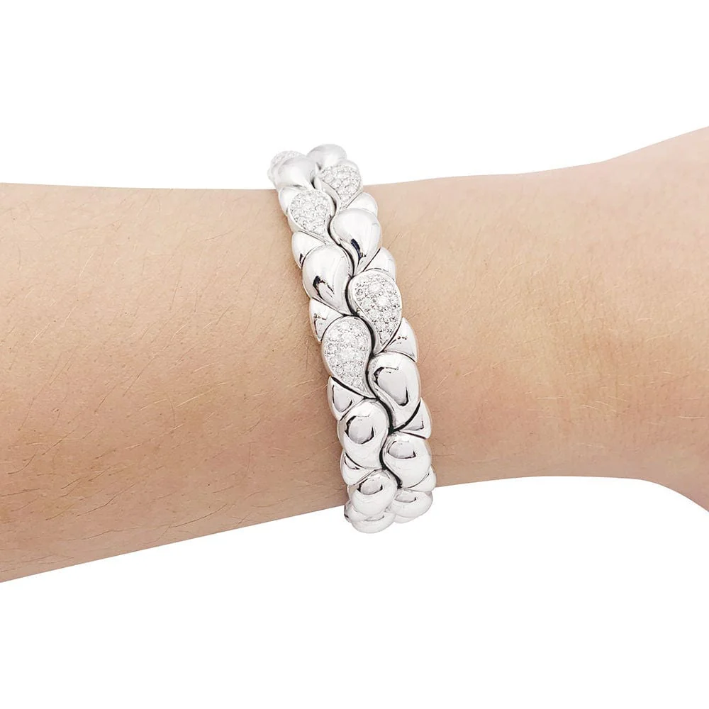 Bracelet Chopard "Casmir“white gold, diamonds. - Image 5