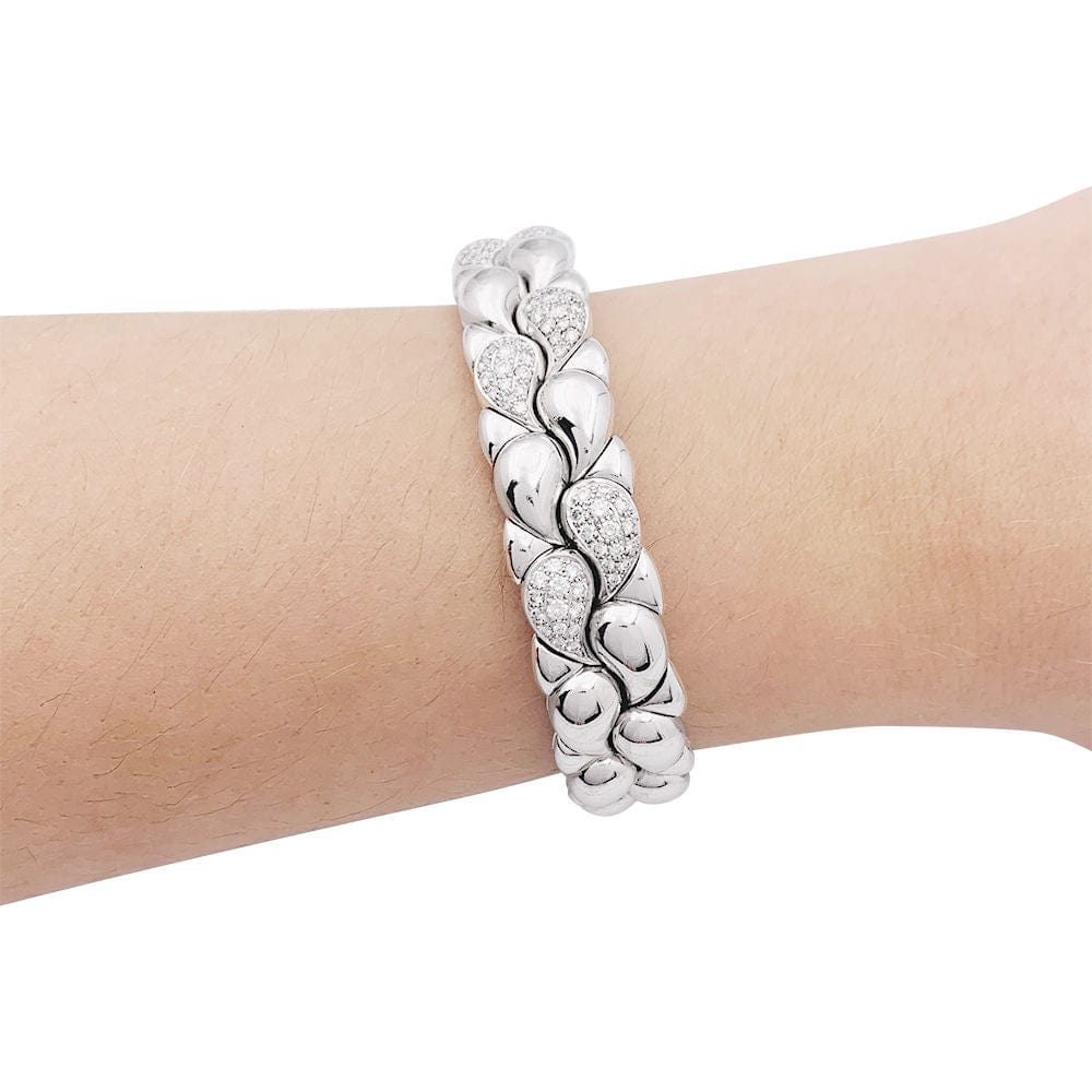 Bracelet Chopard "Casmir“white gold, diamonds. - Image 6