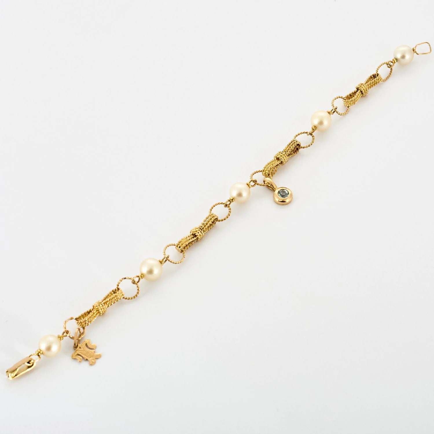 Yellow and pink gold bracelet - Image 2