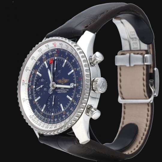 Breitling Navitimer World Gmt Chronograph Watch - Image 2