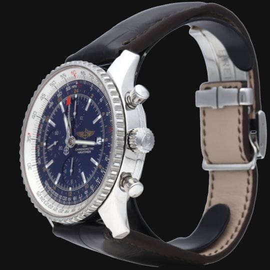 Breitling Navitimer World Gmt Chronograph Watch - Image 3