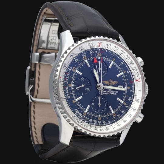 Breitling Navitimer World Gmt Chronograph Watch - Image 5