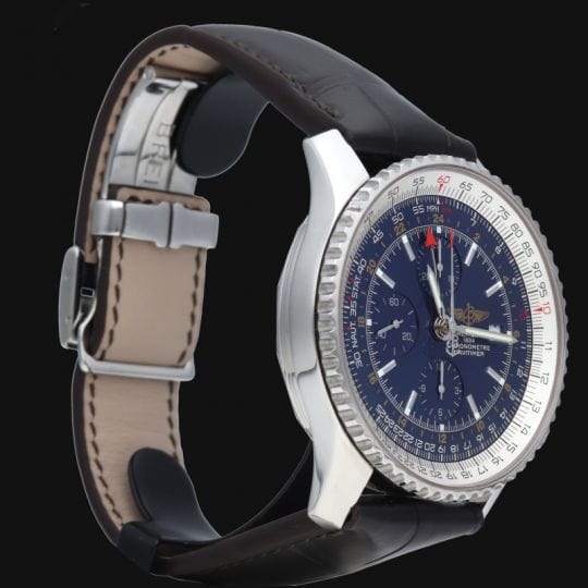 Breitling Navitimer World Gmt Chronograph Watch - Image 6