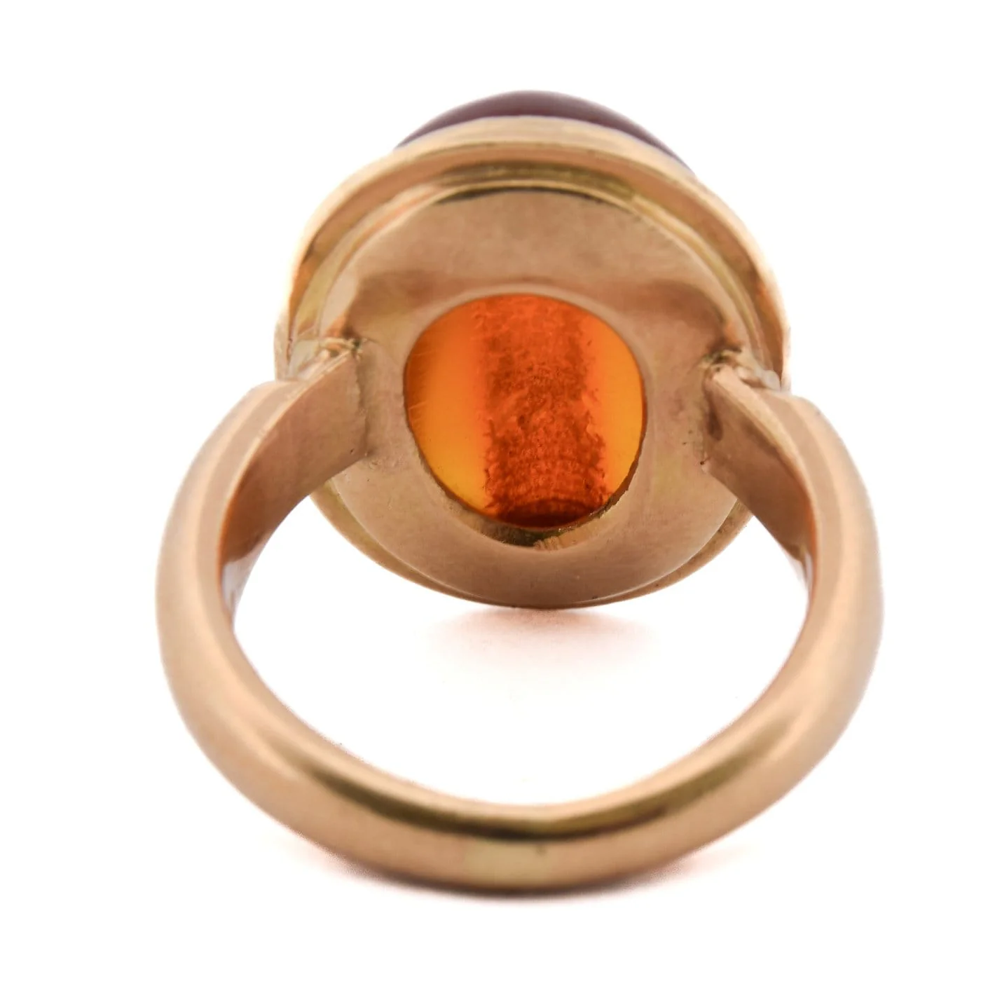 Amber Gold Ring - Image 6