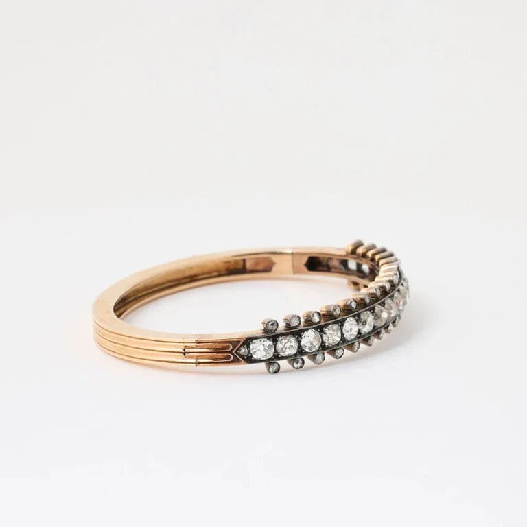 Napoleon III diamond bracelet - Image 4