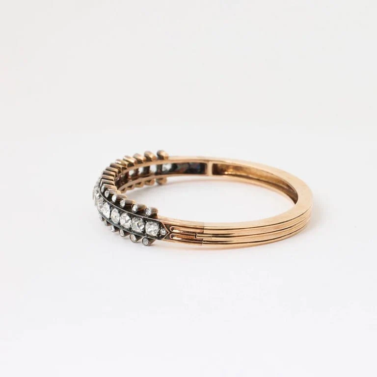 Napoleon III diamond bracelet - Image 5