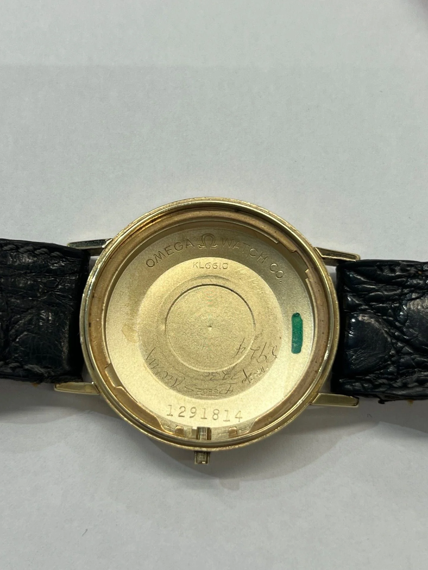 Omega - Seamaster DeVille KL6610 watch in 14K yellow gold  - Image 12