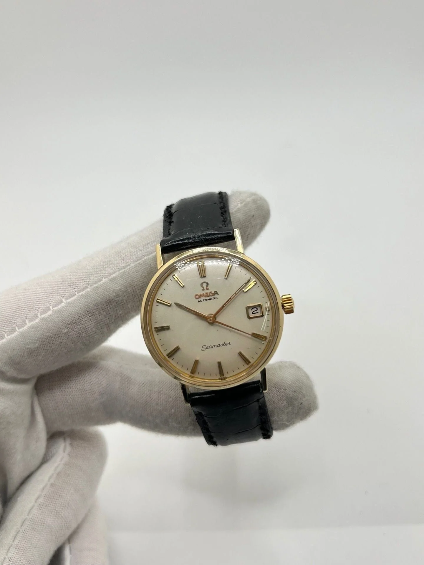 Omega - Seamaster DeVille KL6610 watch in 14K yellow gold  - Image 3