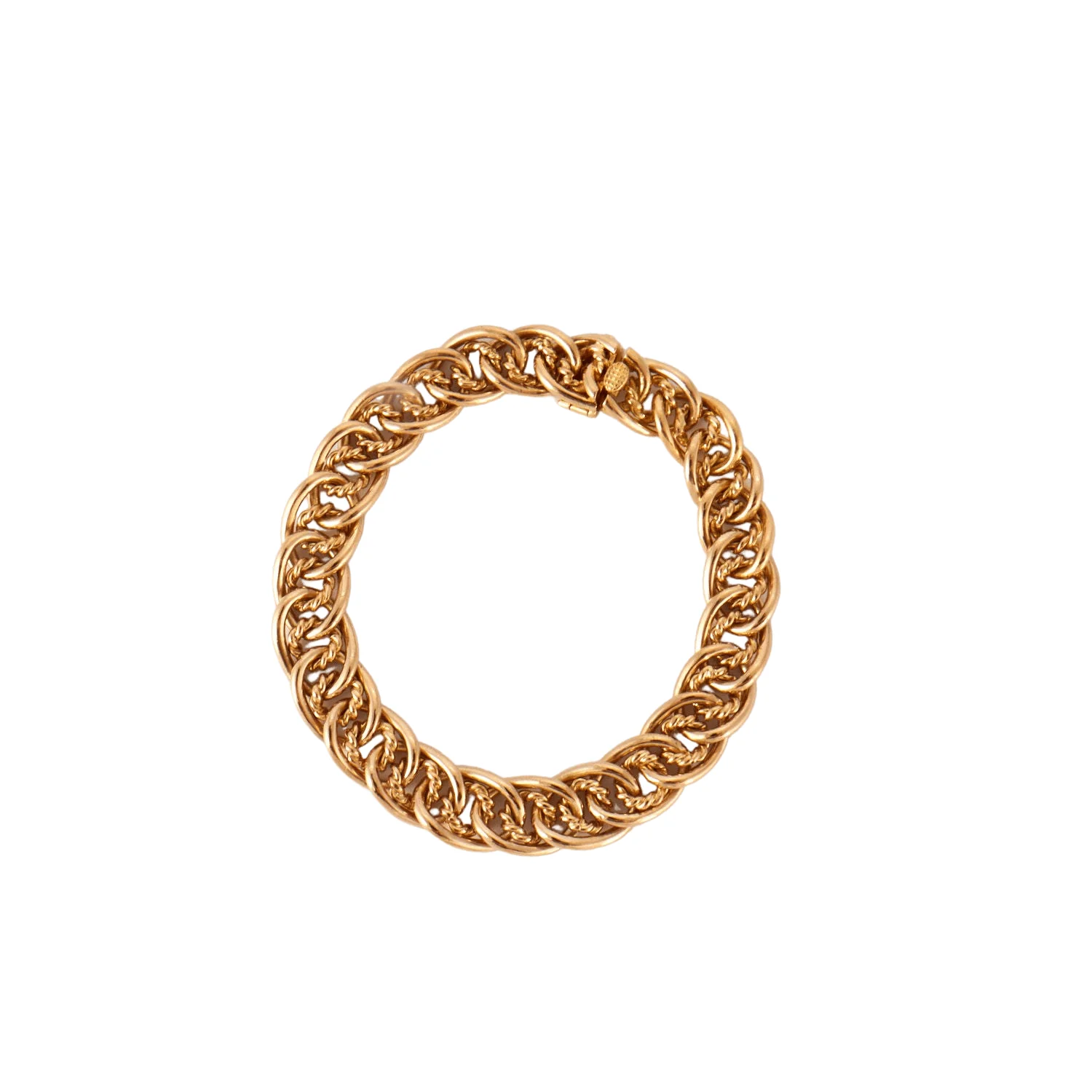 Yellow gold bracelet