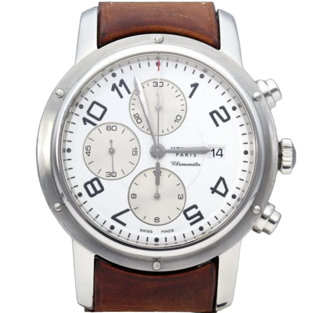 Hermes Clipper Chronograph Watch