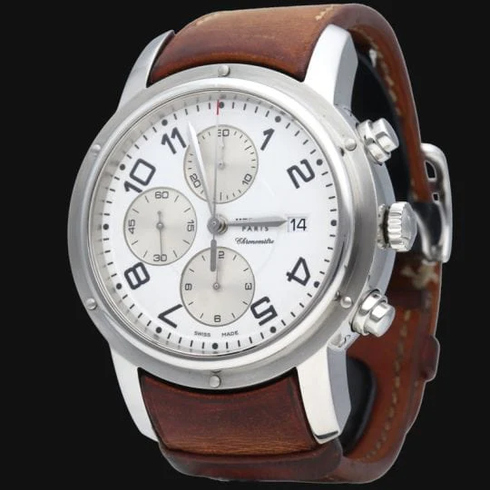 Hermes Clipper Chronograph Watch - Image 2