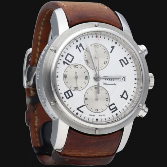 Hermes Clipper Chronograph Watch - Image 5