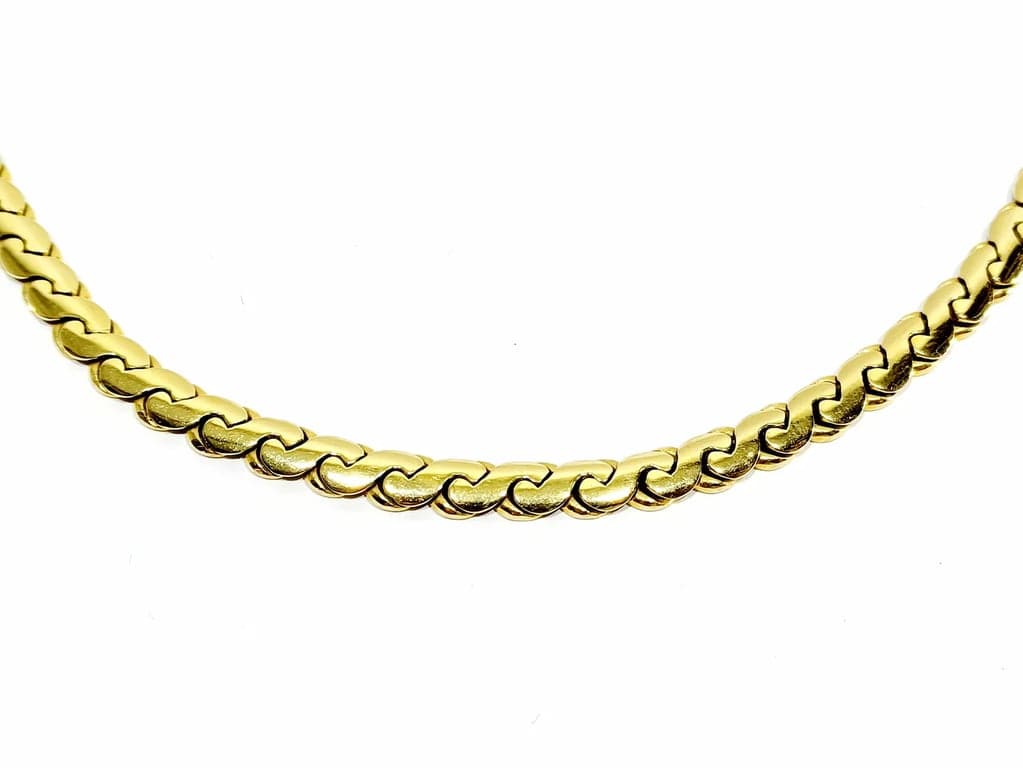 Gold necklace - Image 8