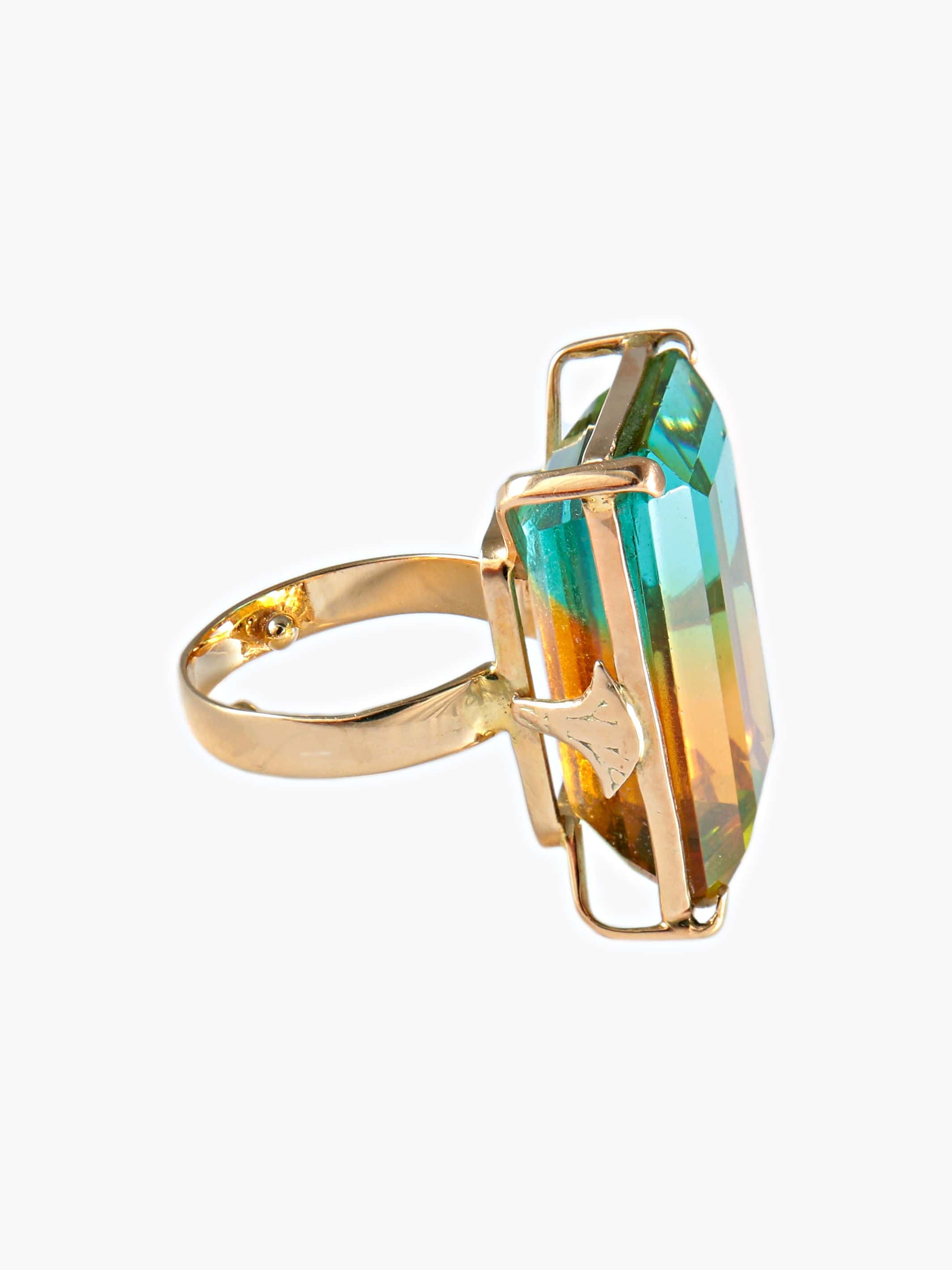 Yellow Gold Ring - Image 6