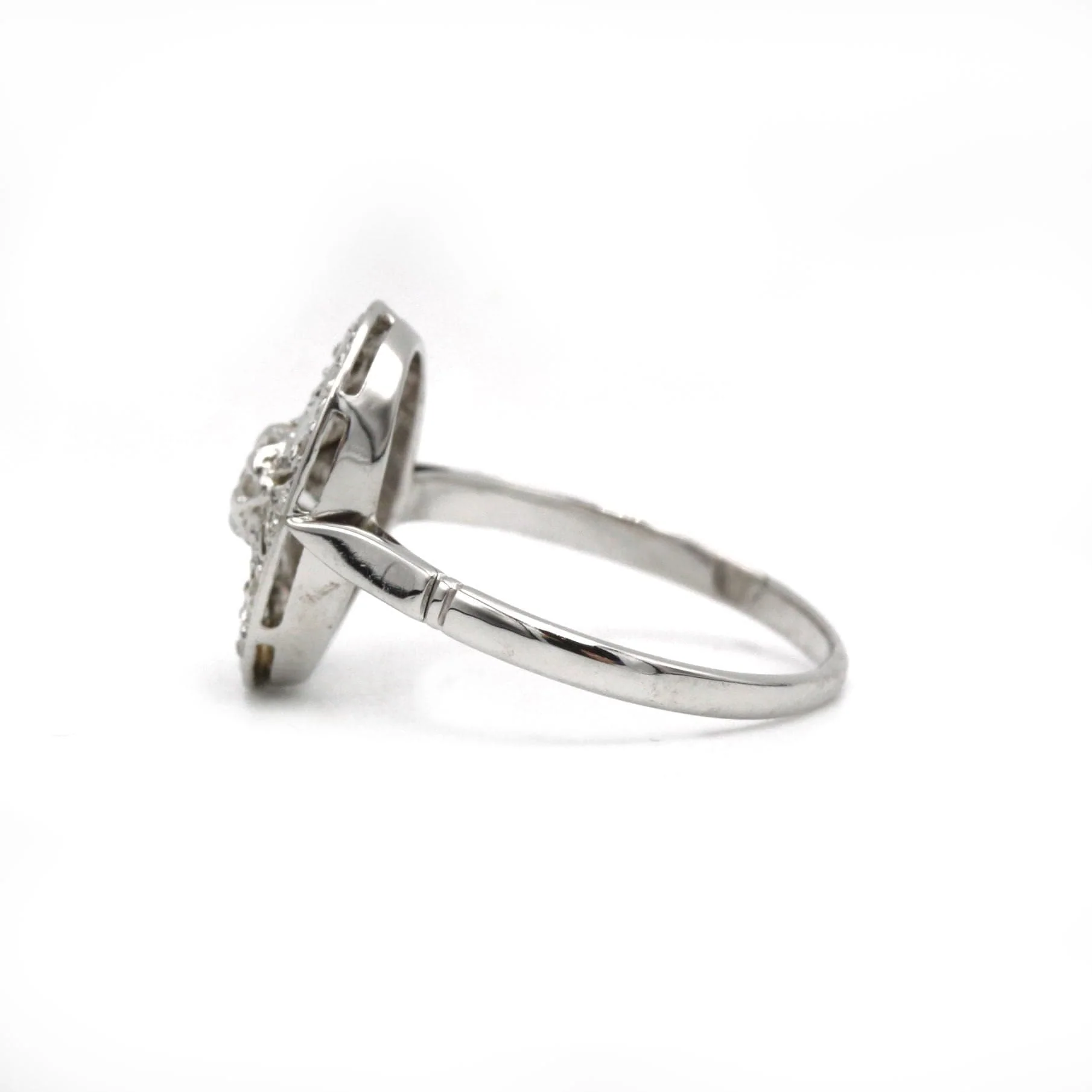Ring - White gold & Diamonds - Image 2
