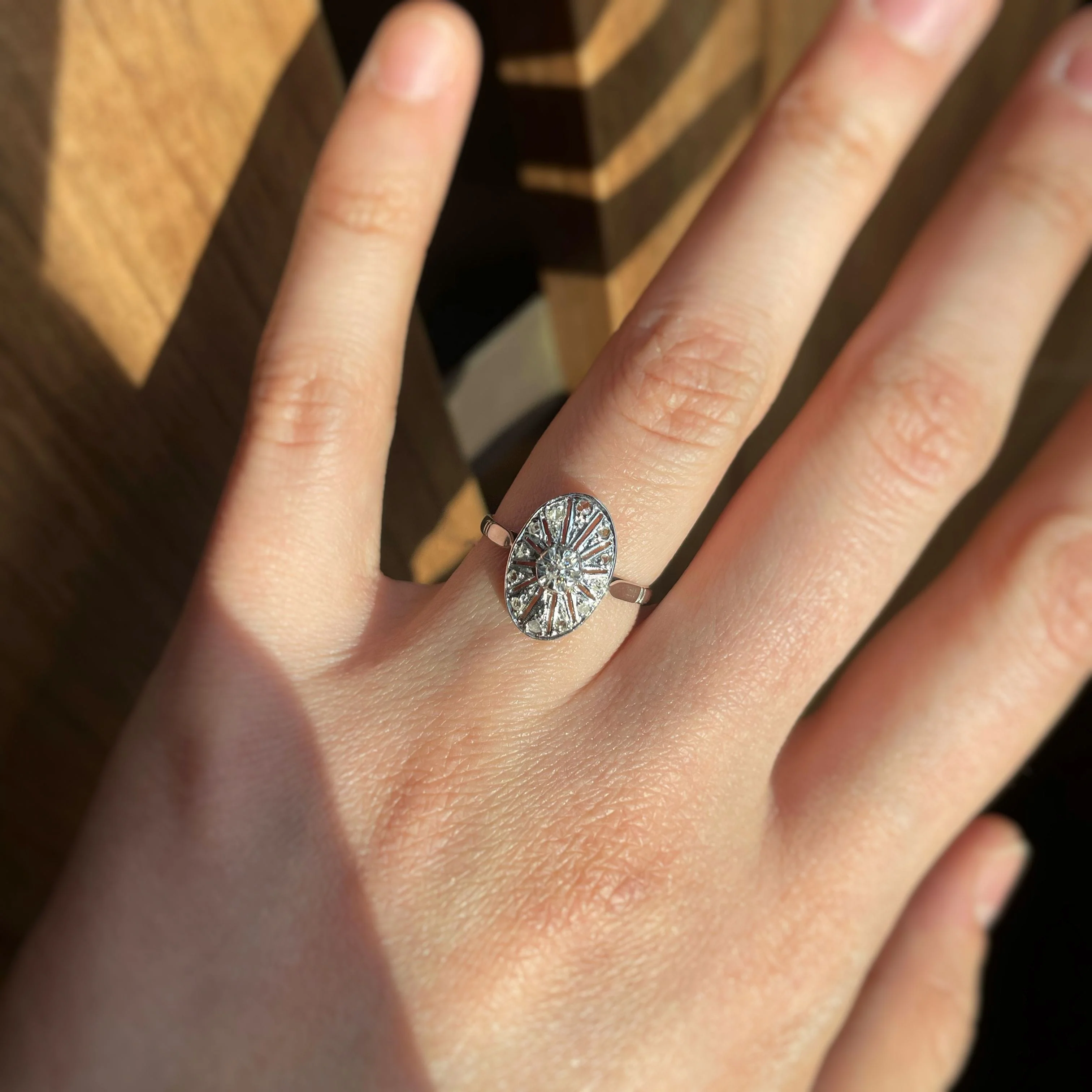 Ring - White gold & Diamonds - Image 4